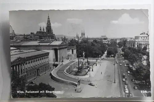 AK Wien Parlament mit Ringstrasse 1965 #PH242