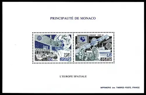 Monaco Sonderdruck gezähnt 2009-2010 postfrisch CEPT #HO330