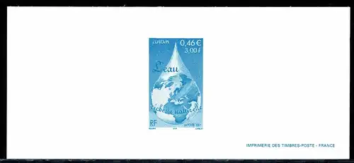 Frankreich 3528 Epreuve de Luxe/ EdL Cept #HU501