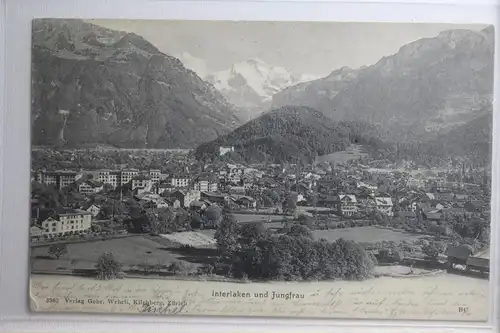 AK Interlaken und Jungfrau 1903 #PH454