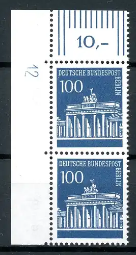 Berlin senkr. Paar 290 postfrisch DZ 12 #HU568