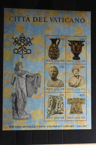 Vatikan Block 5 mit 820-825 postfrisch #TT715