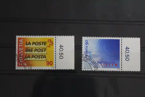 Schweiz 1637-1638 gestempelt #TT827