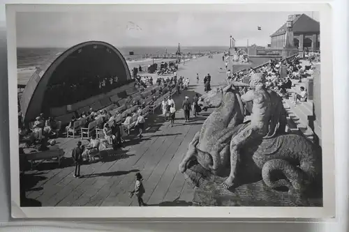 AK Nordseebad Westerland auf Sylt Kurpromenade 1956 #PH267