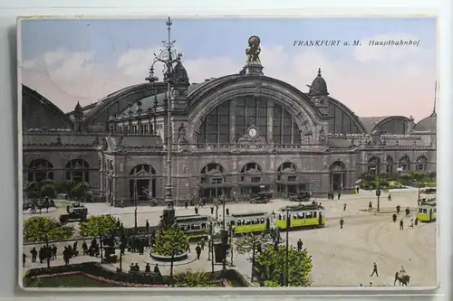 AK Frankfurt am Main Hauptbahnhof 1929 #PH334