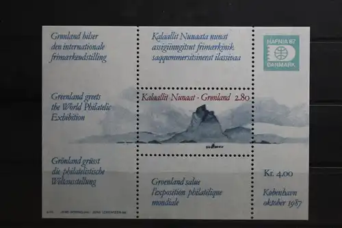 Grönland Block 2 mit 178 postfrisch #TU715