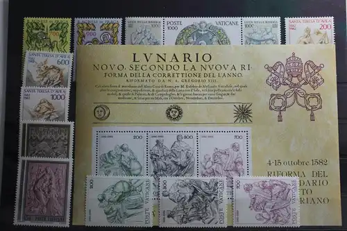 Vatikan Jahrgang 1982 postfrisch #TT810