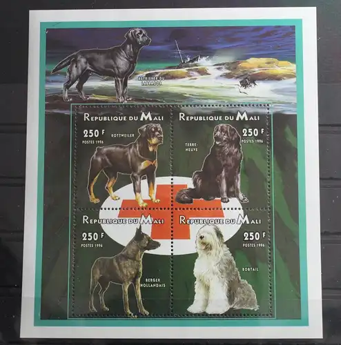 Mali 1668-1671 A postfrisch als Kleinbogen #TT860