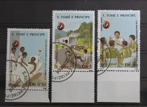 São Tomé und Príncipe 1072-1074 gestempelt #TT864