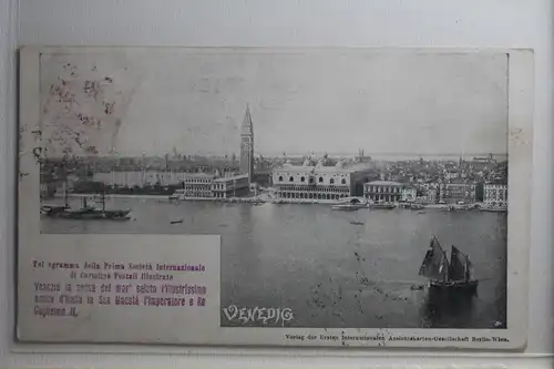 AK Venedig Stadtansicht 1898 #PH413