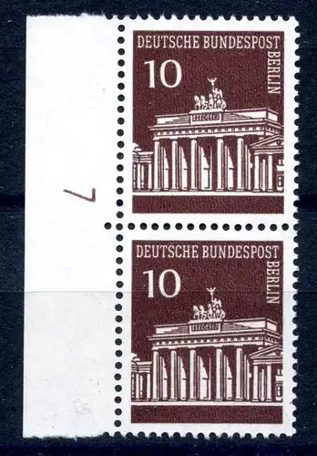 Berlin 286 DZ 7 postfrisch senkr. Paar #HU520