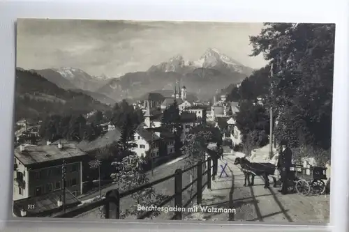 AK Berchtesgaden mit Watzmann 1934 #PH346