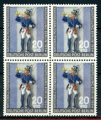 Berlin 4er Block 120 a postfrisch #HU529