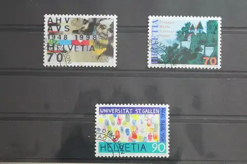 Schweiz 1640-1642 gestempelt #TT830