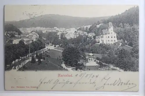 AK Marienbad Ortsansicht 1904 #PH421