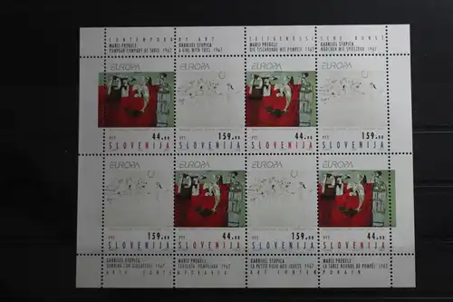 Slowenien 48-49 postfrisch als Kleinbogen #TT761