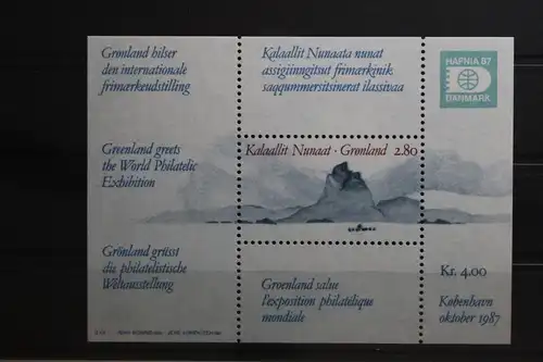Grönland Block 2 mit 178 postfrisch #TU722