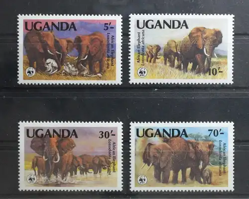 Uganda 361 A-364 A postfrisch #TU468