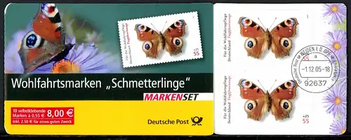 Bund Markenheftchen MH 60 gestempelt Weiden #HO336