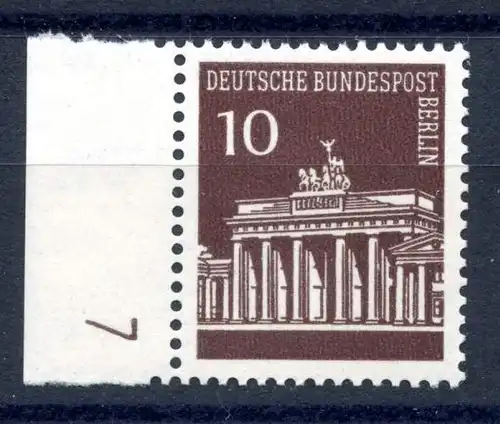 Berlin 286 DZ 7 postfrisch #HU517