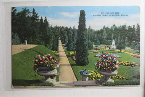 AK Washington Sunken Garden, Manito Park, Spokane #PH610