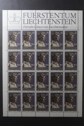 Liechtenstein 828 postfrisch als Kleinbogen #TU547