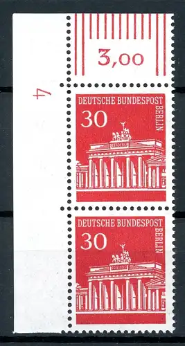 Berlin senkr. Paar 288 postfrisch DZ 4 #HU570