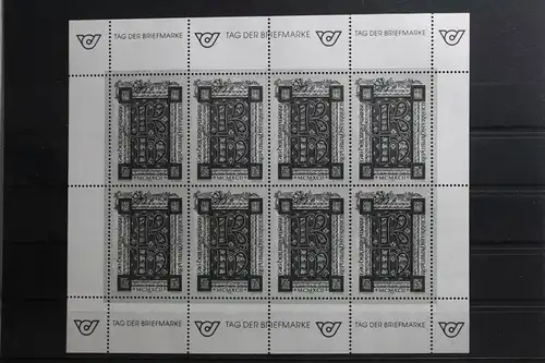 Österreich 2066 postfrisch Schwarzdruck als Kleinbogen #TW073