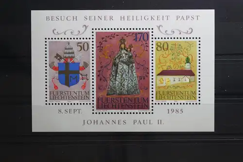 Liechtenstein Block 12 mit 878-880 postfrisch #TU926