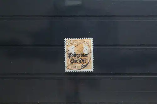 Deutsche Besetzung 1. WK Oberbefehlshaber Ost 4 gestempelt Vollstempel #TT291