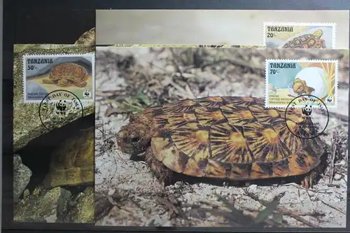 Tansania 1511-1514 gestempelt als FDC #TU500