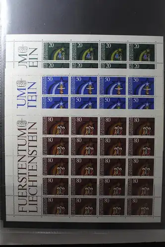 Liechtenstein 831-833 postfrisch als Kleinbogensatz #TU549
