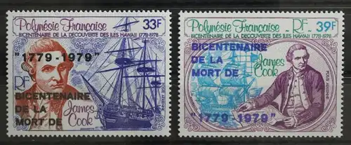 Französisch-Polynesien 274-275 postfrisch #TS786