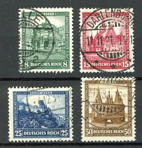 Deutsches Reich 459-462 gestempelt #HO283