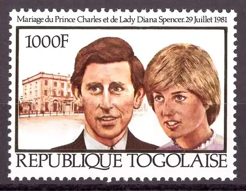 Togo 1534 postfrisch Königshäuser #HO437