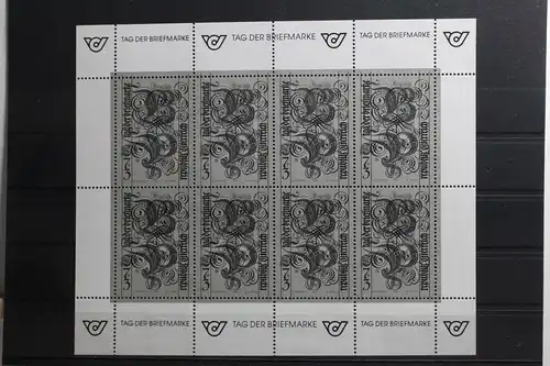 Österreich 2032 postfrisch Schwarzdruck als Kleinbogen #TW072