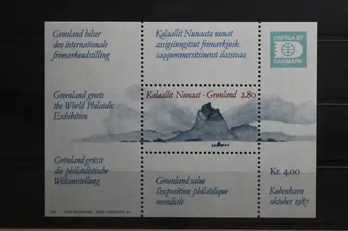 Grönland Block 2 mit 178 postfrisch #TU718