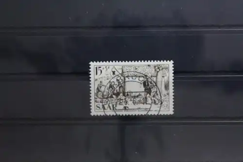 Saarland 370 gestempelt mit Vollstempel #TV184