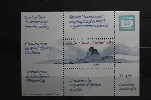 Grönland Block 2 mit 178 postfrisch #TU716