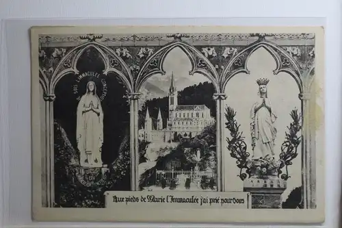 AK Lourdes Mariä-Empfängnis-Basilika 1930 #PH637