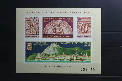 Ungarn Block 115B postfrisch Cept #TU103