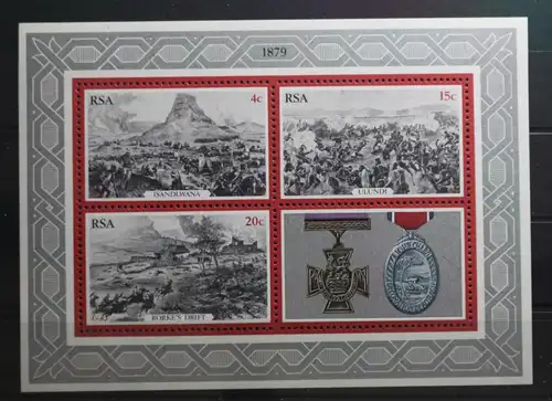 Südafrika Block 7 mit 556-558 postfrisch #TW901