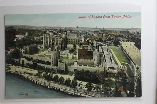 AK London Tower of London from Tower Bridge #PH635