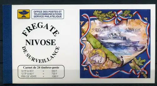 Neukaledonien MH 1012-17 postfrisch Krieg und Frieden #HO347