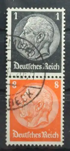 Deutsches Reich Zd S135 gestempelt Zusammendruck #TW085