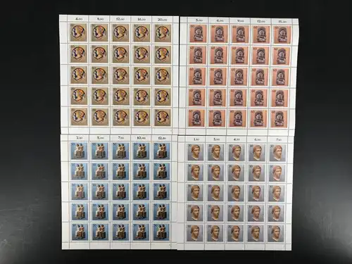 Berlin 25er Bögen 708-11 postfrisch Formnummer 1 #IY883