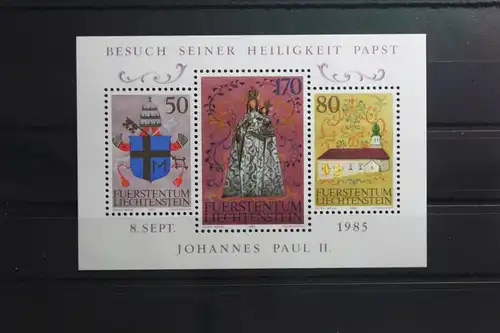 Liechtenstein Block 12 mit 878-880 postfrisch #TU873