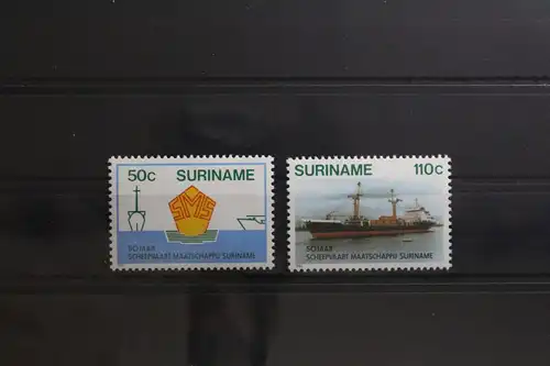 Suriname 1185-1186 postfrisch Schifffahrt Schiff #TS836