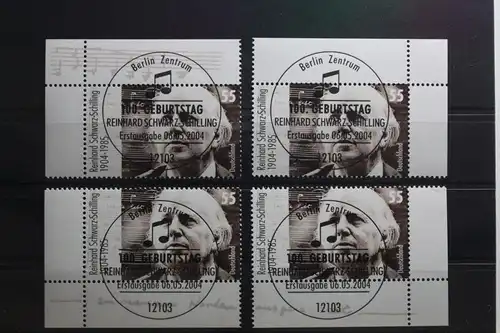 BRD 2399 gestempelt mit allen vier Eckenrändern #TX247