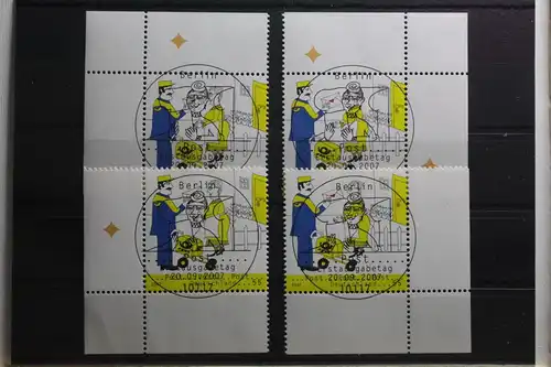 BRD 2620 gestempelt mit allen vier Eckenrändern #TX266